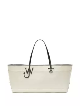 JW Anderson сумка-тоут Stretch Anchor из канваса, белый