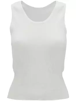 JW Anderson трикотажный топ, белый