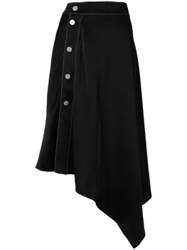 JW Anderson юбка асимметричного кроя, черный