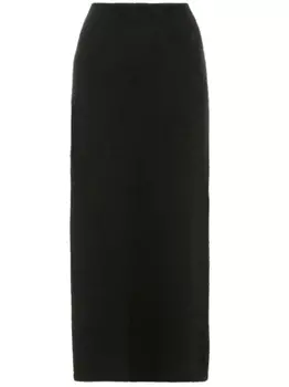 JW Anderson юбка с разрезом, черный