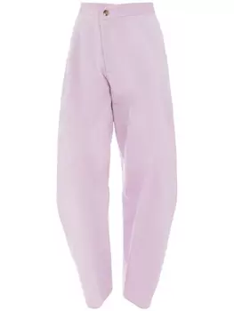 JW Anderson зауженные брюки, фиолетовый