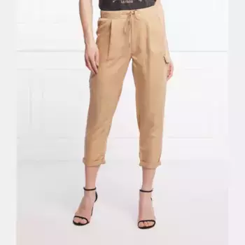 Jynx брюки-карго свободного кроя высокая талия Pepe Jeans London, бежевый