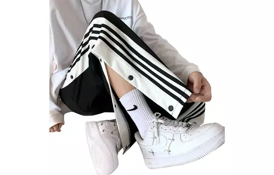 K411 Повседневные брюки унисекс, Черный