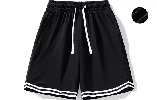 K411 Повседневные шорты унисекс, Серый