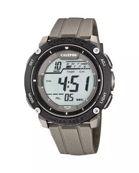 K5820/1 Digital For Man зеленые резиновые мужские часы Calypso, зеленый