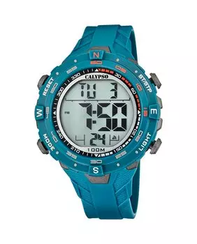 K5838/2 X-trem синие резиновые мужские часы Calypso, синий