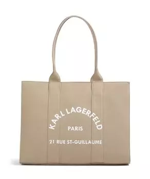 K/Rue st guillaume покупатель переработанный хлопок Karl Lagerfeld, бежевый