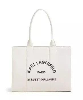 K/Rue st guillaume покупатель переработанный хлопок Karl Lagerfeld, белый