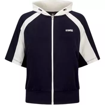 K·SWISS Футболка KSWISS с рукавами реглан, женская, темно-индиго цвета