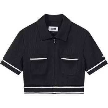 K·SWISS Куртка женская KSWISS цвета «угольно-черная»