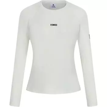 K·SWISS Женская футболка KSWISS Euryale, белая