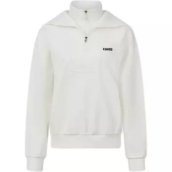 K·SWISS Женская толстовка KSWISS Euryale, белая