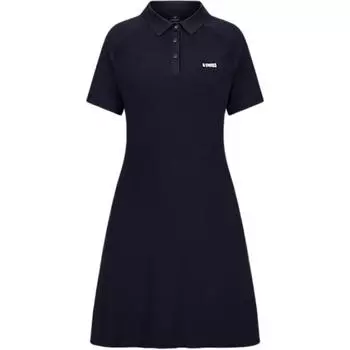 K·SWISS Женское платье KSWISS с короткими рукавами, цвет темный индиго