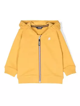 K Way Kids худи E. Anthony Fleece, желтый