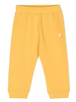 K Way Kids спортивные брюки E. Mick Fleece, желтый
