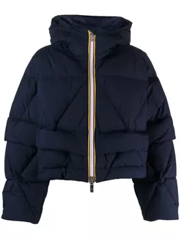 K-Way R&D пуховик Cropey 2.1, синий