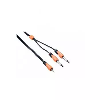 Кабель Bespeco SLYMSJ500 2 - 3,5 джека 5 метров