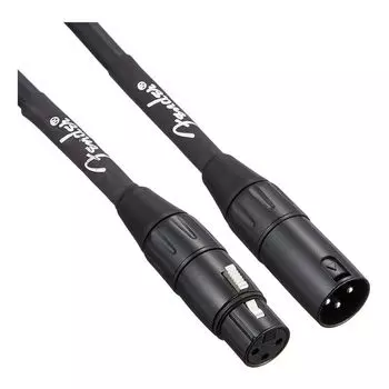 Кабель Fender Professional Series для микрофона 25 футов, черный