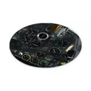 Кабина - BF109, Roundplinth Vinyl - Air Cockpit (300mm)