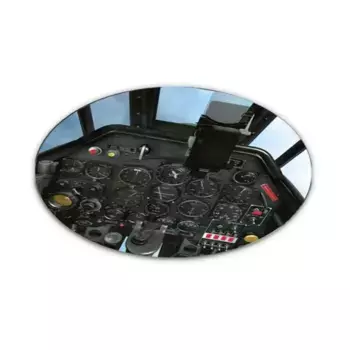 Кабина - Юнкерс 87 Штука, Roundplinth Vinyl - Air Cockpit (300mm)