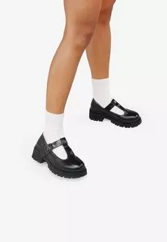 Каблуки CON HEBILLA Y SUEL TRACK Bosanova, черный