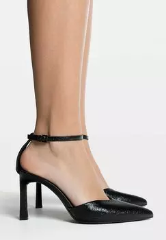 Каблуки Stradivarius, черный