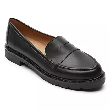 Kacey penny loafer Rockport, черная кожа