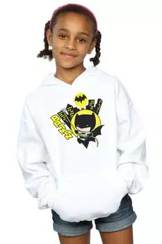 Качающаяся толстовка с изображением Бэтмена в стиле чиби DC Comics, белый