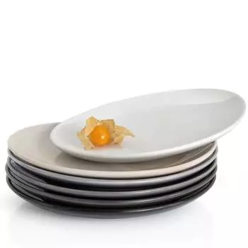 Качели 6 десертных тарелок Moritz & Moritz, серый