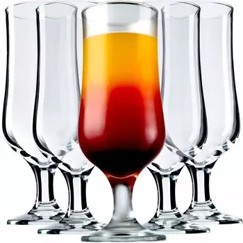 KADAX Бокалы для лонг-дринков, бокалы для коктейлей объемом 370 мл в форме бокала