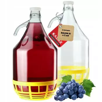 KADAX винный шар, стеклянный шар для вина, винная бочка из стекла, шар для брожения, бочка для вина из стекла