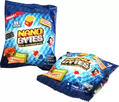 Kade LTD, Фольгированный пакет Nanobytes с одной фигуркой