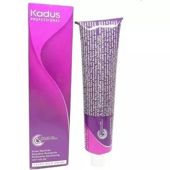Kadus Professional Крем-краска для волос Перманентная краска-краска 60 мл 12/61 Специальный блондин Фиолетово-пепельный