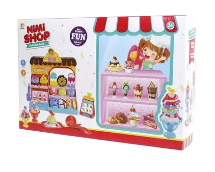 Кафе-мороженое Пластиковое мороженое Кондитерский мини-магазин Midex