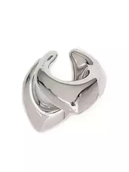 Кафф абстрактной формы Panconesi, серебяный