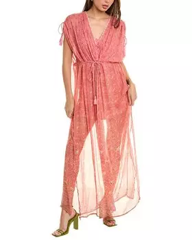 Кафтан Хеманта и Нандиты Hemant & Nandita, красный