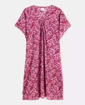 Кафтан из хлопка Zen Ethic, розовый