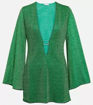 Кафтан Lumire O-Gem OSREE, зеленый