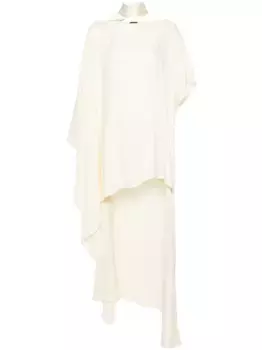 Кафтан мини Trebbia Taller Marmo, нейтральный