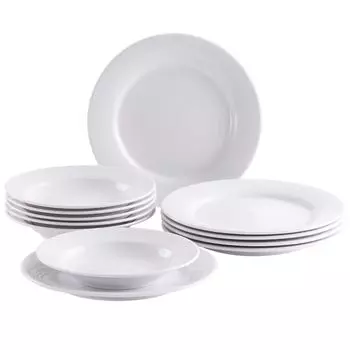 КАХЛА Сервиз обеденный 12 шт. Пронто белый 57A141A90057C Kahla