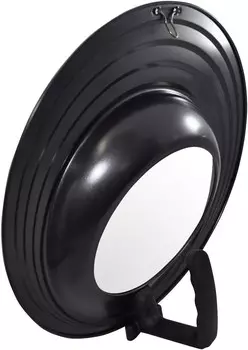 Kai Corporation KAI Kai House Select DW5619 Крышка для сковороды, 7,1/7,9/8,7/9,4 дюйма (18/20/22/24 см), наклонного типа, подставка в комплекте, Black (Black 19-3911Tcx)