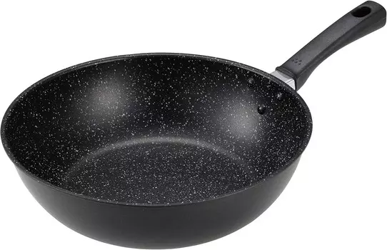 Kai Kai House Select DW5634 Легкая высокоэффективная сковорода Глубокая сковорода 11,0 дюймов (28 см), совместимая с газовой индукционной плитой, Black