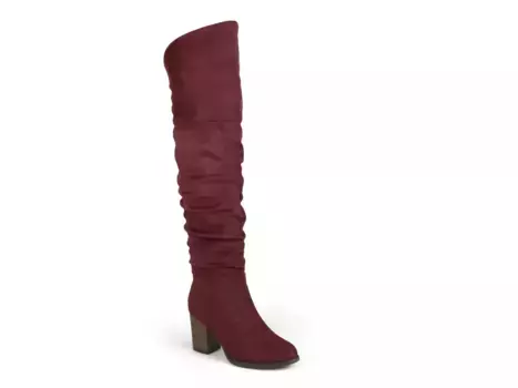 Kaison Over-the-Knee Сапоги Journee, Burgundy