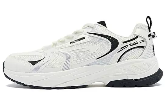 Kaiyuan 1.0 Кроссовки для мужчин с низким верхом Qiaodan, черный/белый