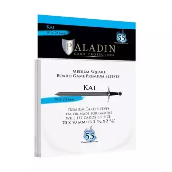 Кай - 70х70мм (55), Card Sleeves (Paladin Card Protection)
