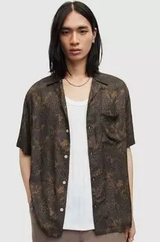 КАЙМАН СС РУБАШКА AllSaints, черный