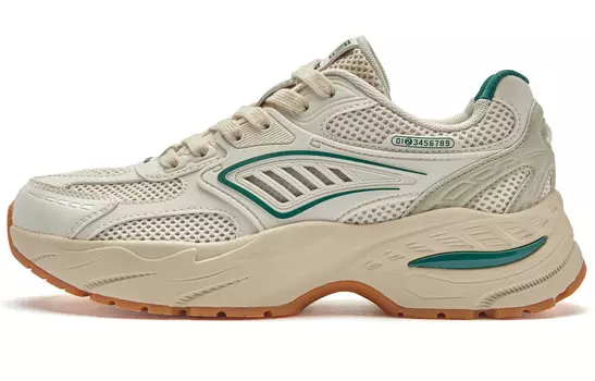 Кайюань 2.0 Лайфстайл Кроссовки Женские С Низким Верхом Старинный Фарфор Белый Люцерна зеленый Qiaodan