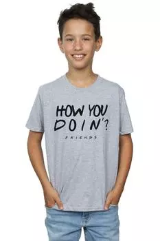 Как дела? Футболки Friends, серый