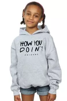 Как дела? Толстовки Friends, серый