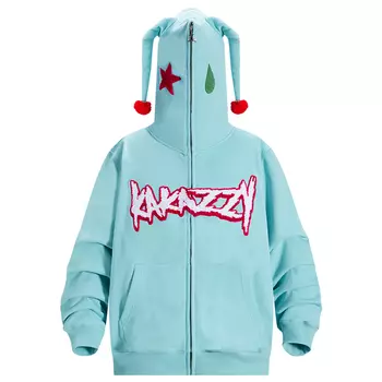 KAKAZZY Свитшот унисекс небесно-голубой